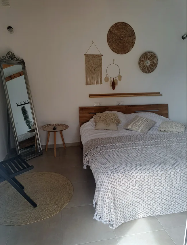 Room Marbella in boho style