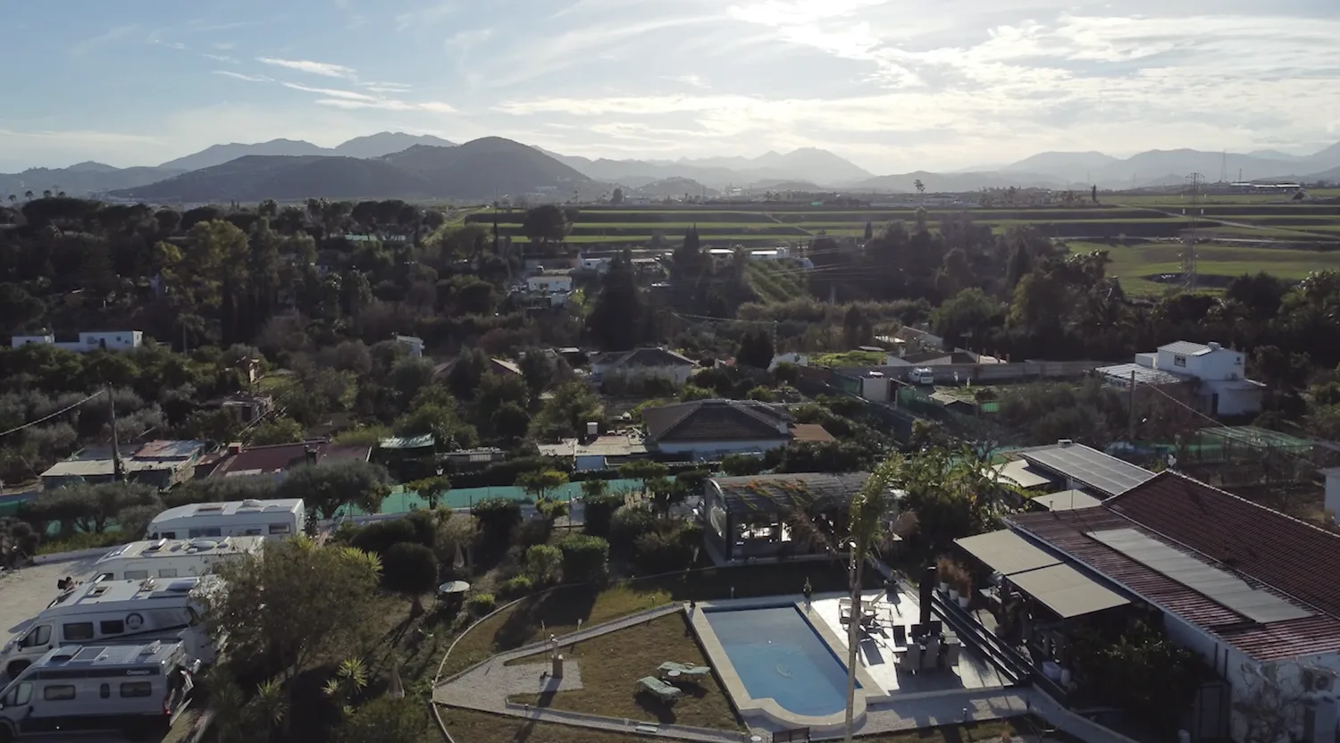 The Go Spain grounds from above